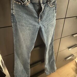 Studded Blue Jeans Abercrombie Kids